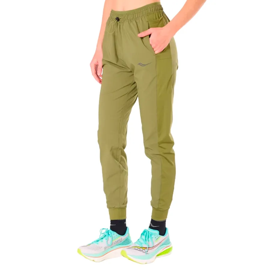 Imagen 2 de 6 de Pantalón Saucony Boston Woven-VERDE OLIVA