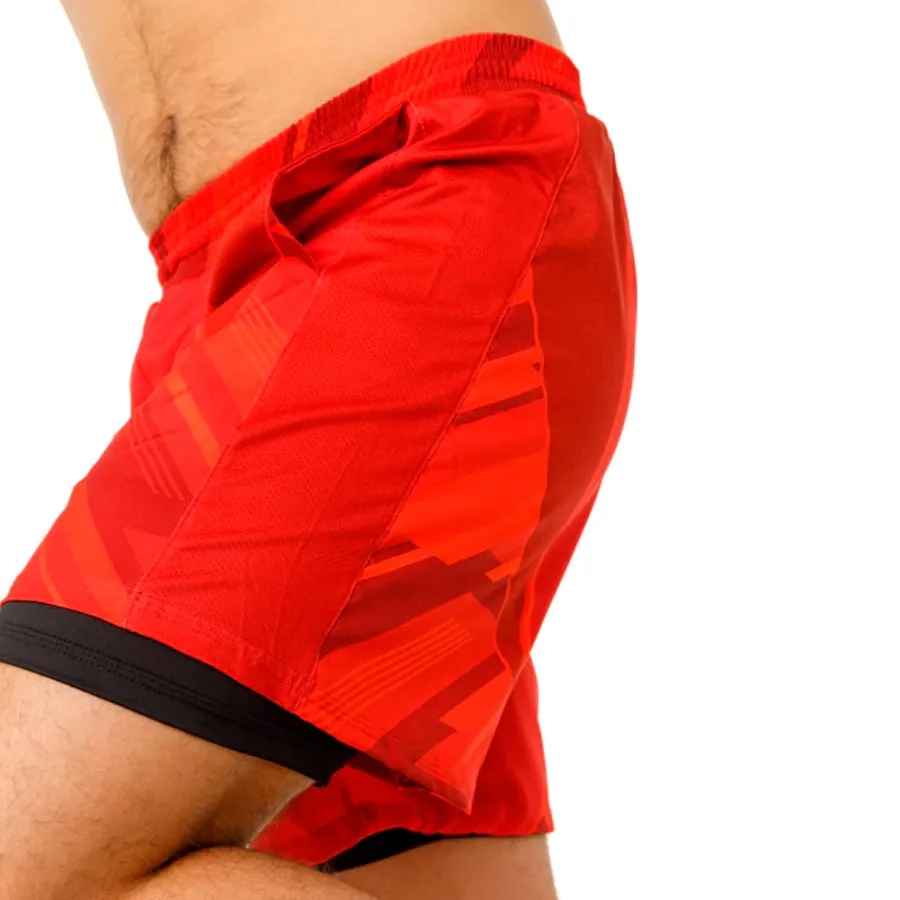 Imagen 1 de 6 de Shorts Warner Bros Short  The Flash-BORDO/ROJO