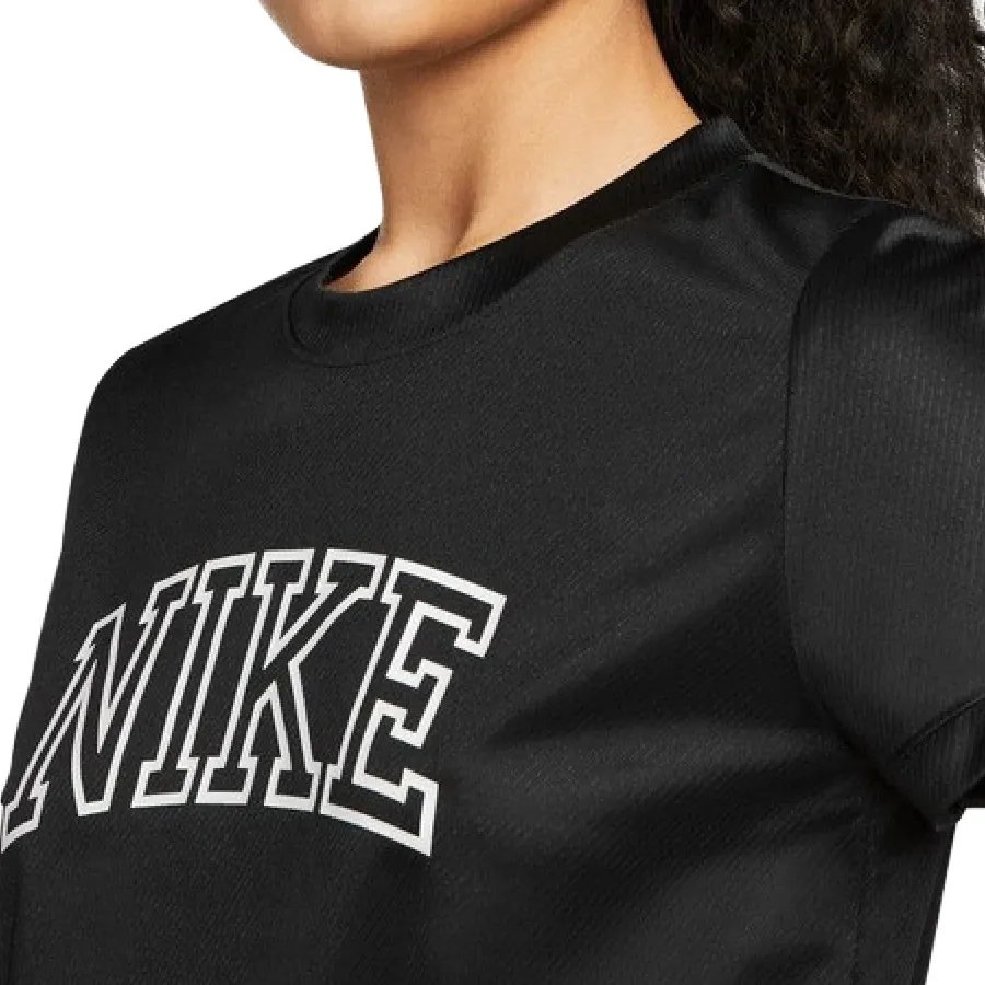 Imagen 2 de 3 de Remera Nike Running Dri-Fit Swoosh-NEGRO/BLANCO