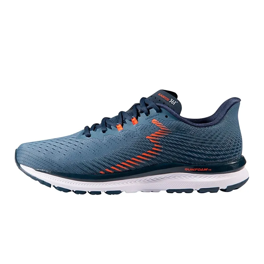 Imagen 2 de 6 de Zapatillas 361º Kairos-MARINO/NARANJA