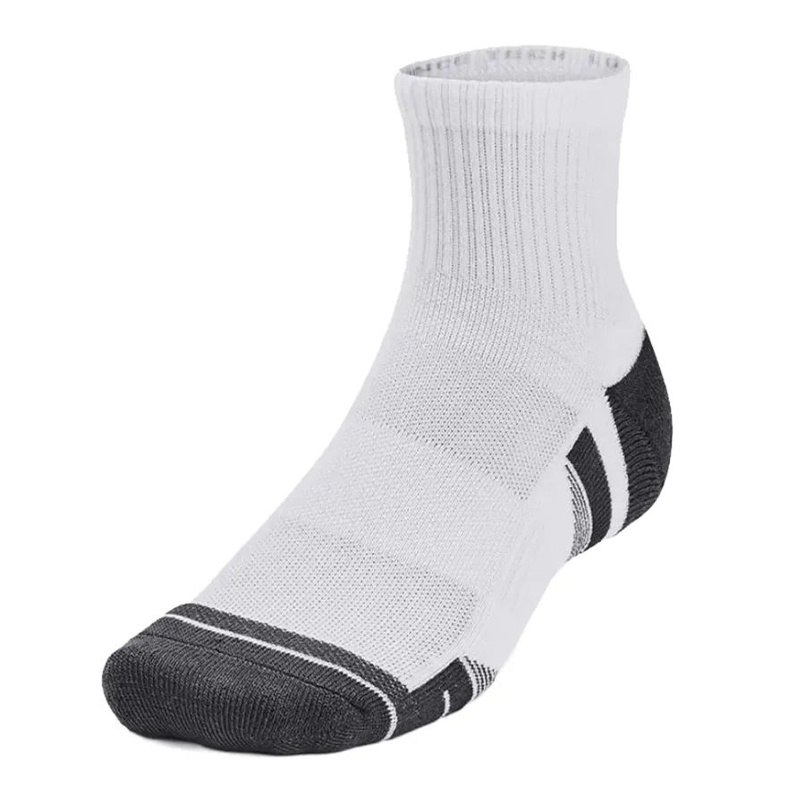 Imagen 1 de 3 de Medias Under Armour Performance Tech Pack X3-BLANCO
