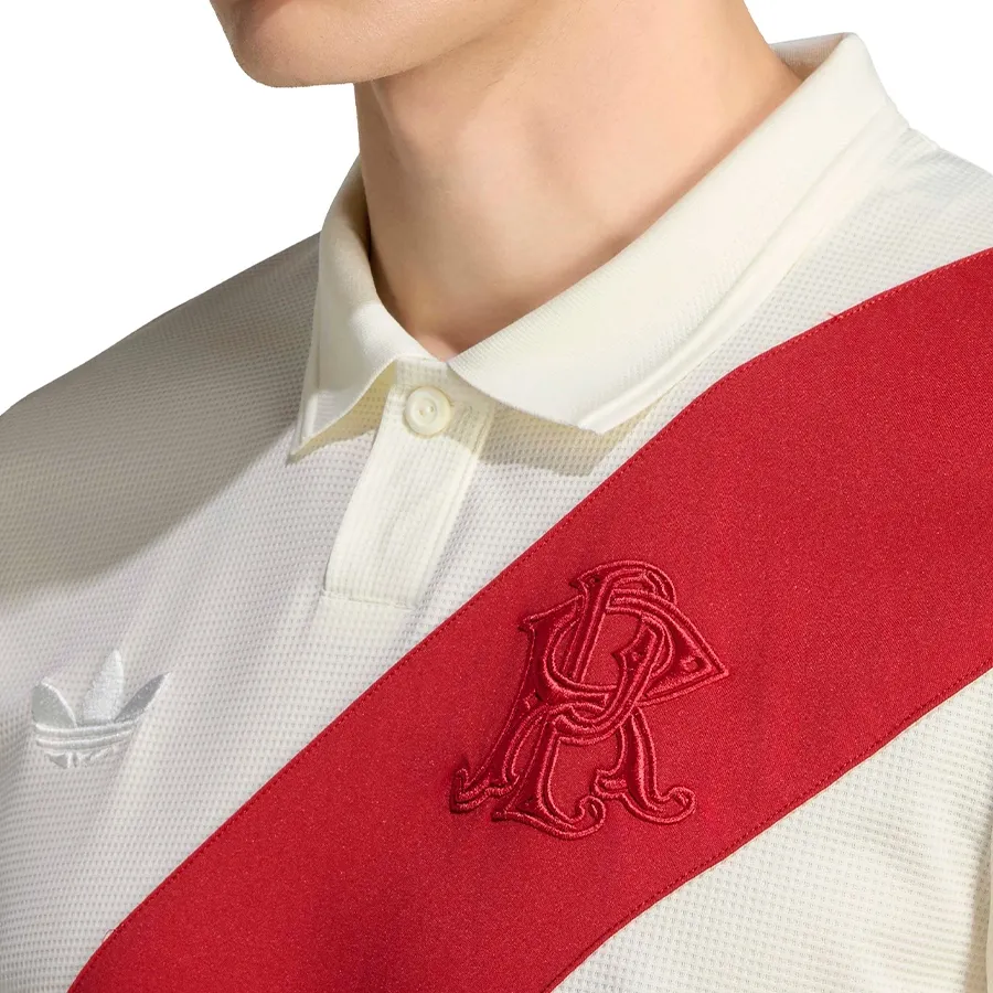 Imagen 4 de 6 de Camiseta adidas originals River Plate 125 Aniversario-BLANCO/ROJO
