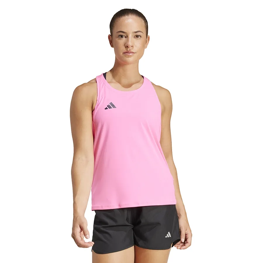 Imagen 0 de 4 de Musculosa adidas Adizero Essentials Running-ROSA FLUOR