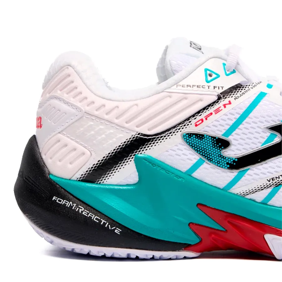Imagen 3 de 5 de Zapatillas Joma Padel Open-BLANCO/VERDE AGUA/NEGRO