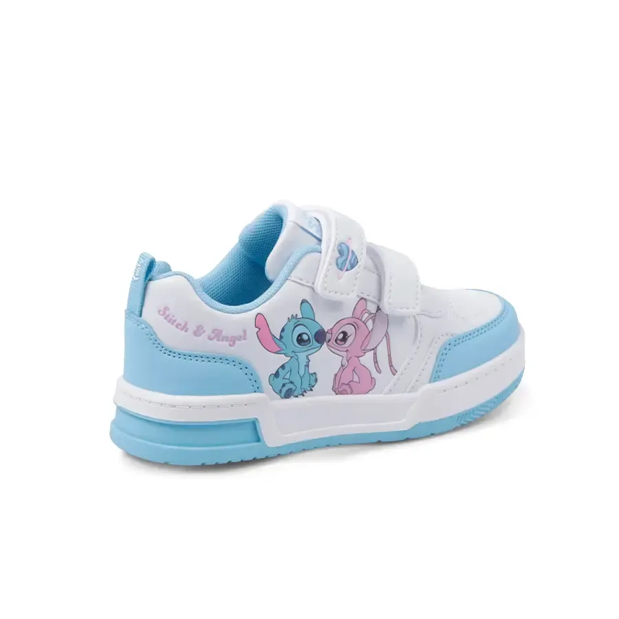 Imagen 2 de 4 de Zapatillas Footy Stitch-BLANCO/CELESTE