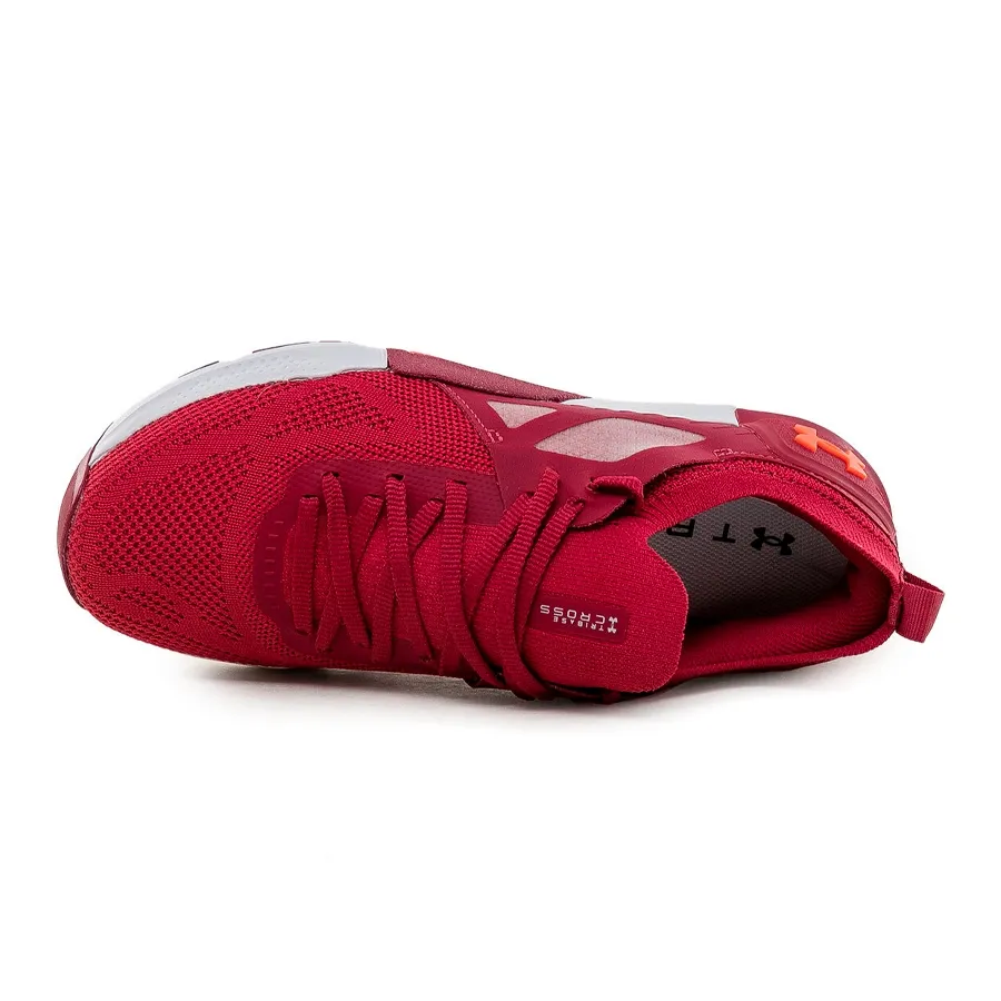 Imagen 2 de 5 de Zapatillas Under Armour Tribase Cross-BORDO/BLANCO