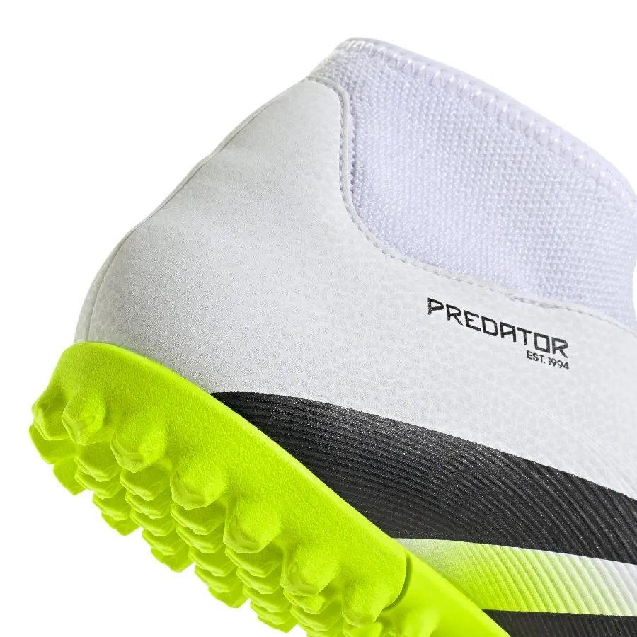 Imagen 6 de 7 de Botines adidas Predator absolado Club Sock Tf-BLANCO/VERDE FLUOR/NEGRO