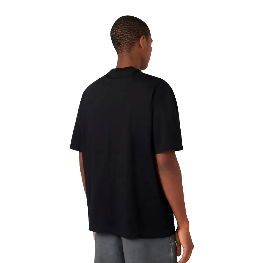 Imagen 1 de 4 de Remera Champion Logo Urban Contemporary-NEGRO/BLANCO