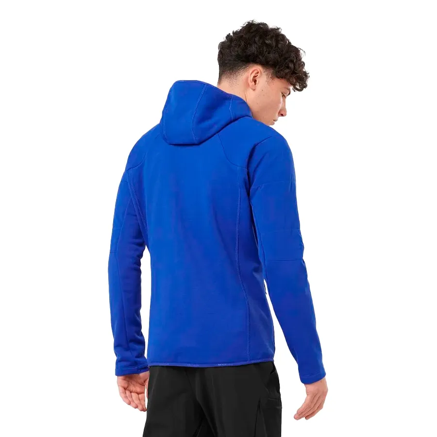 Imagen 1 de 7 de Campera Salomon Outline Warm Hybrid Hdy-AZUL FRANCIA
