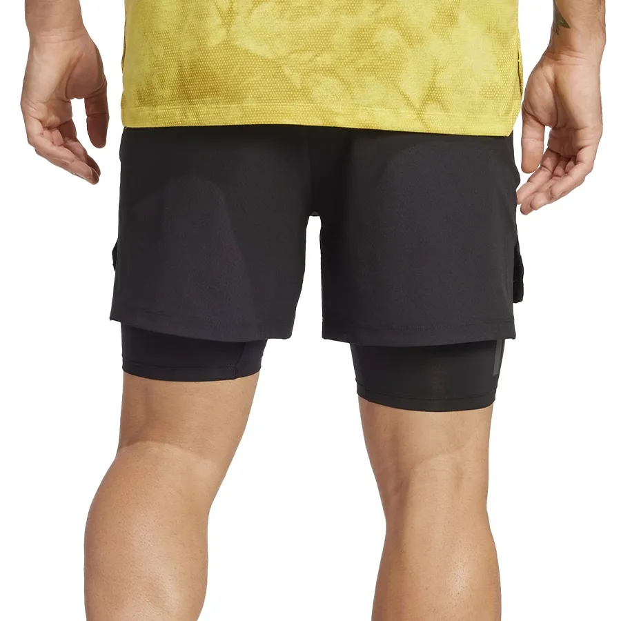 Imagen 1 de 5 de Pantalón adidas Power 2 en 1-NEGRO