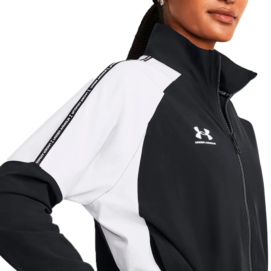 Imagen 2 de 5 de Campera Under Armour Pro Track-NEGRO/BLANCO