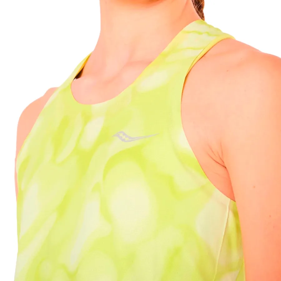 Imagen 2 de 4 de Musculosa Saucony Endorphin Single-AMARILLO FLUOR