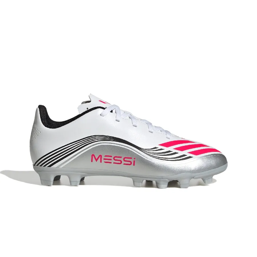 Imagen 0 de 6 de Botines adidas F50 Messi Club Fg-BLANCO/ROJO/PLATA