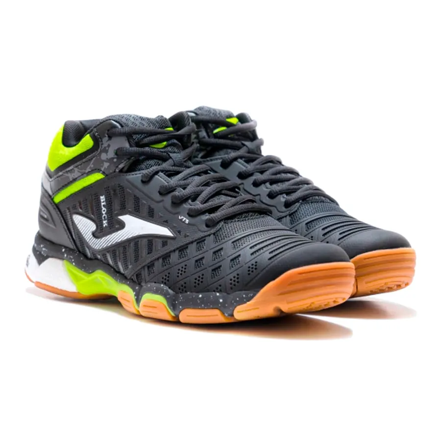 Imagen 2 de 7 de Zapatillas Joma Block 2401-NEGRO/LIMA/BLANCO