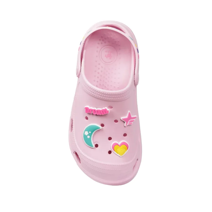 Imagen 2 de 4 de Sandalias Footy Clogs Super Moon-ROSA
