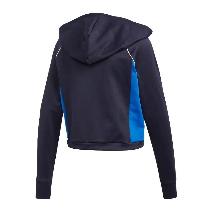 Imagen 2 de 5 de Conjunto adidas buzo con capucha y licra-MARINO/AZUL