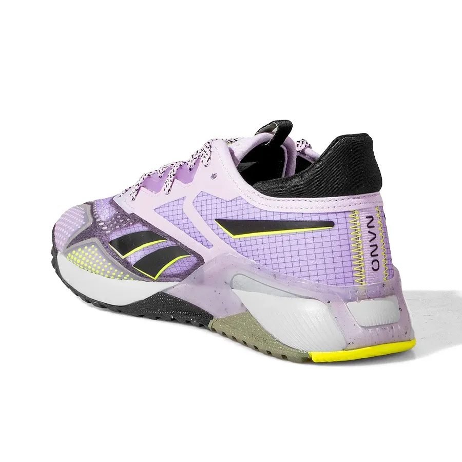 Imagen 2 de 4 de Zapatillas Reebok Nano X2 Tr Adventure-LILA/NEGRO/VERDE FLUOR