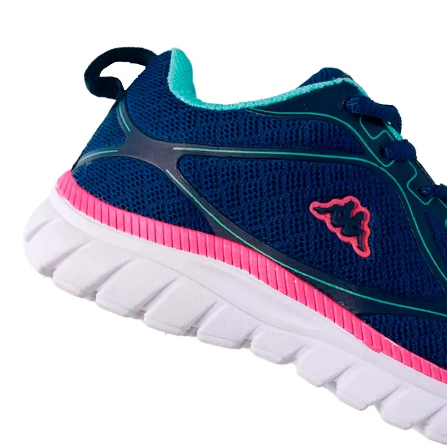 Imagen 4 de 5 de Zapatillas Kappa Rufo Kids-MARINO/FUCSIA