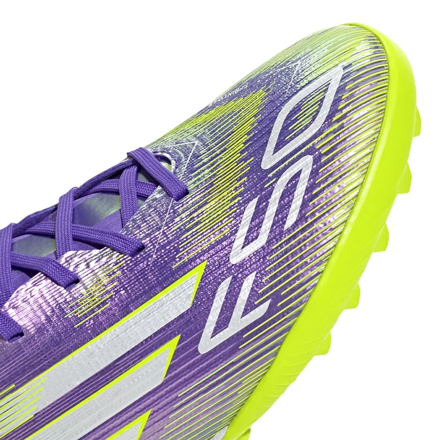 Imagen 5 de 7 de Botines adidas F50 Pro Tf-VIOLETA/BLANCO/VERDE FLUOR
