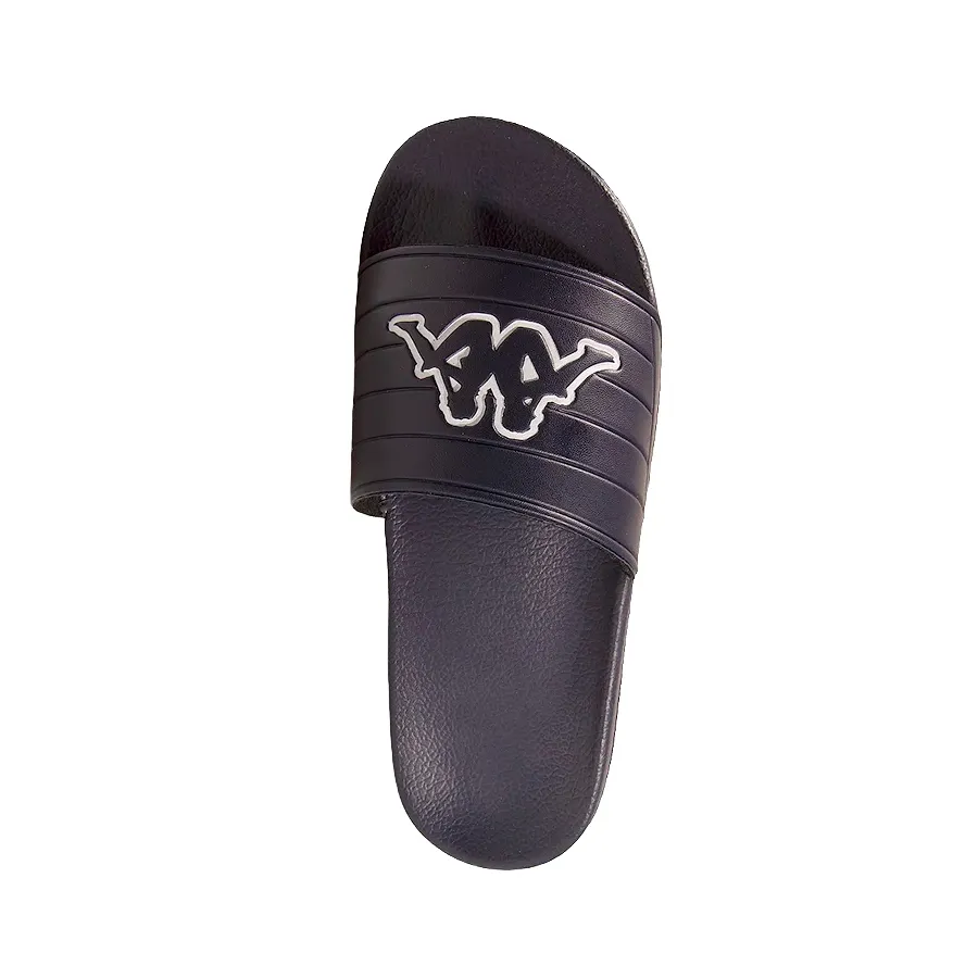 Imagen 2 de 5 de Ojotas Kappa Logo Sarty-NEGRO/BLANCO
