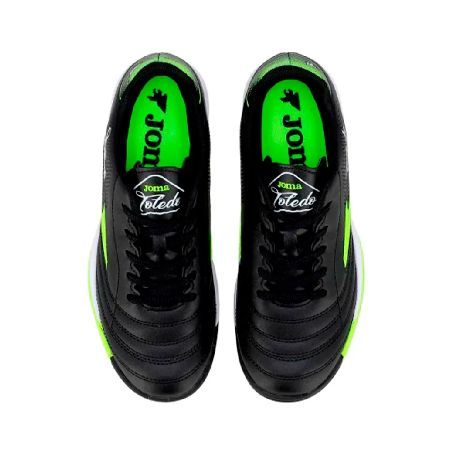 Imagen 3 de 7 de Botines Joma Botin Toledo In-NEGRO/VERDE FLUOR