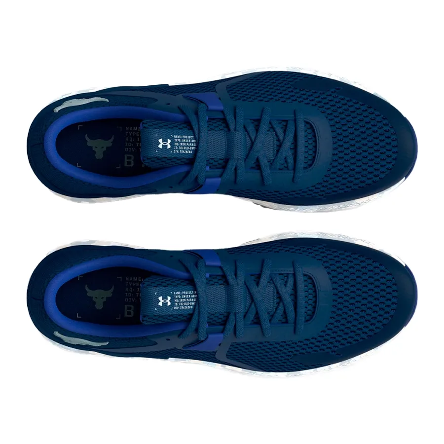 Imagen 4 de 6 de Zapatillas Under Armour Projet Rock Bsr 2 Marble-AZUL/BLANCO