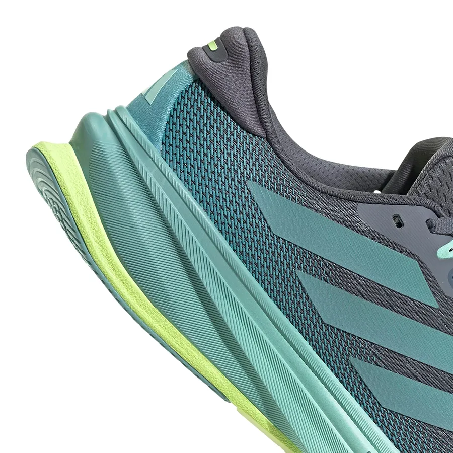 Imagen 6 de 7 de Zapatillas adidas Supernova Rise 2-GRAFITO/VERDE AGUA