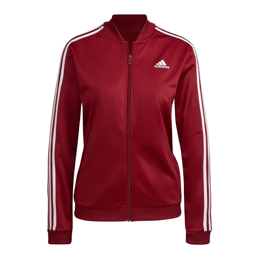 Conjunto adidas Essentials Stripes BORDO/MARINO Vaypol