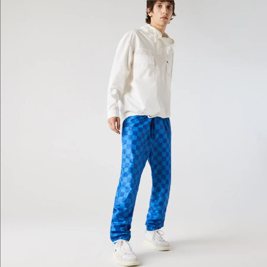 Imagen 0 de 5 de Pantalón Lacoste Chándal de cuaderno en vivo-AZUL