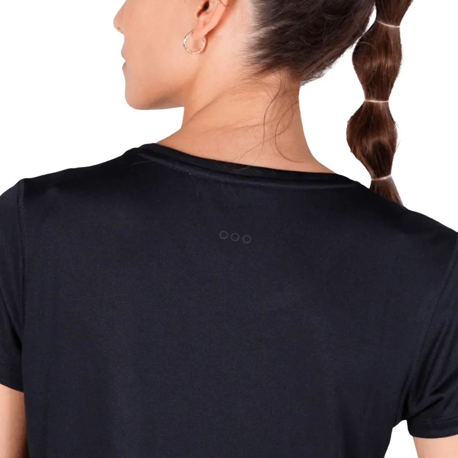 Imagen 3 de 4 de Remera Saucony Stopwatch-NEGRO