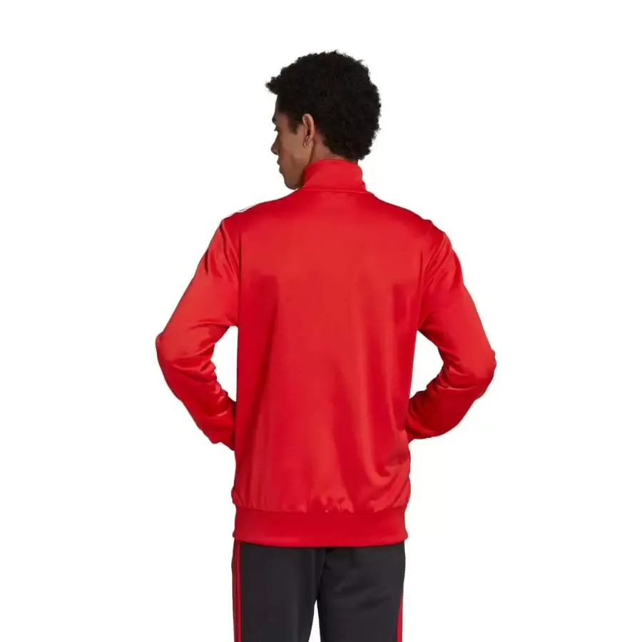 Imagen 1 de 5 de Campera adidas 3 Stripes Manchester United-ROJO/BLANCO