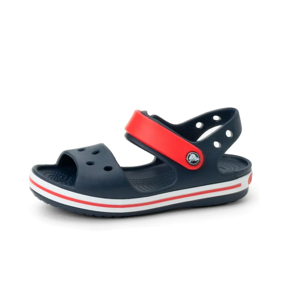 Imagen 1 de 5 de Ojotas Crocs Crocband Kids-AZUL/ROJO/BLANCO
