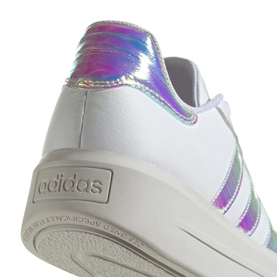 Imagen 5 de 7 de Zapatillas adidas Court Plataform-BLANCO/REFLECTIVO