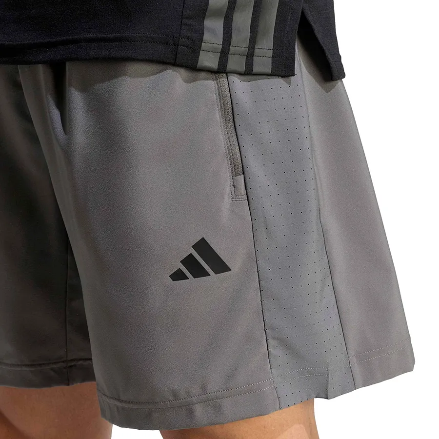 Imagen 3 de 6 de Short adidas Workout Essentials Base-GRIS