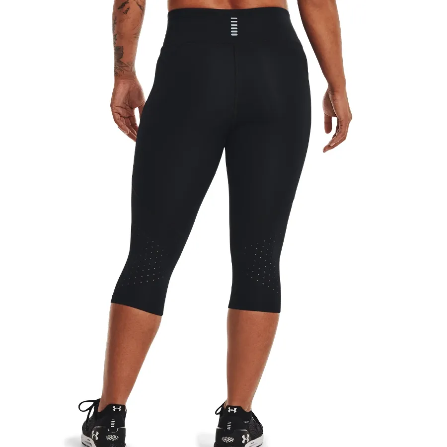Imagen 1 de 5 de Calza Under Armour Fly Fast 3.0 Speed Capri-NEGRO