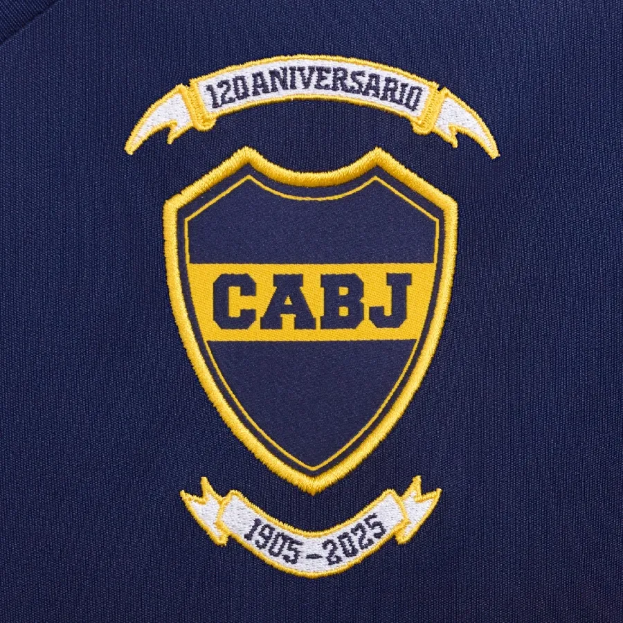 Imagen 2 de 3 de Camiseta adidas Titular Boca Juniors 25/26-AZUL/AMARILLO