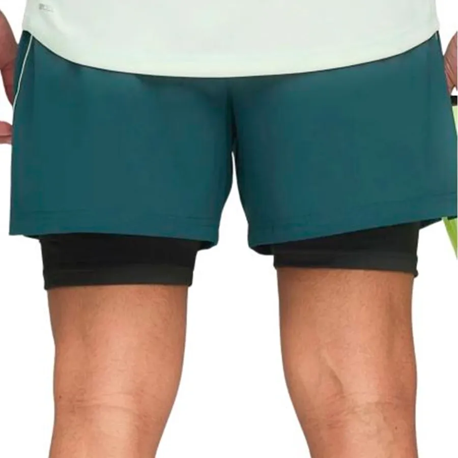 Imagen 1 de 3 de Short Puma Run Velocity 2-In-1-VERDE