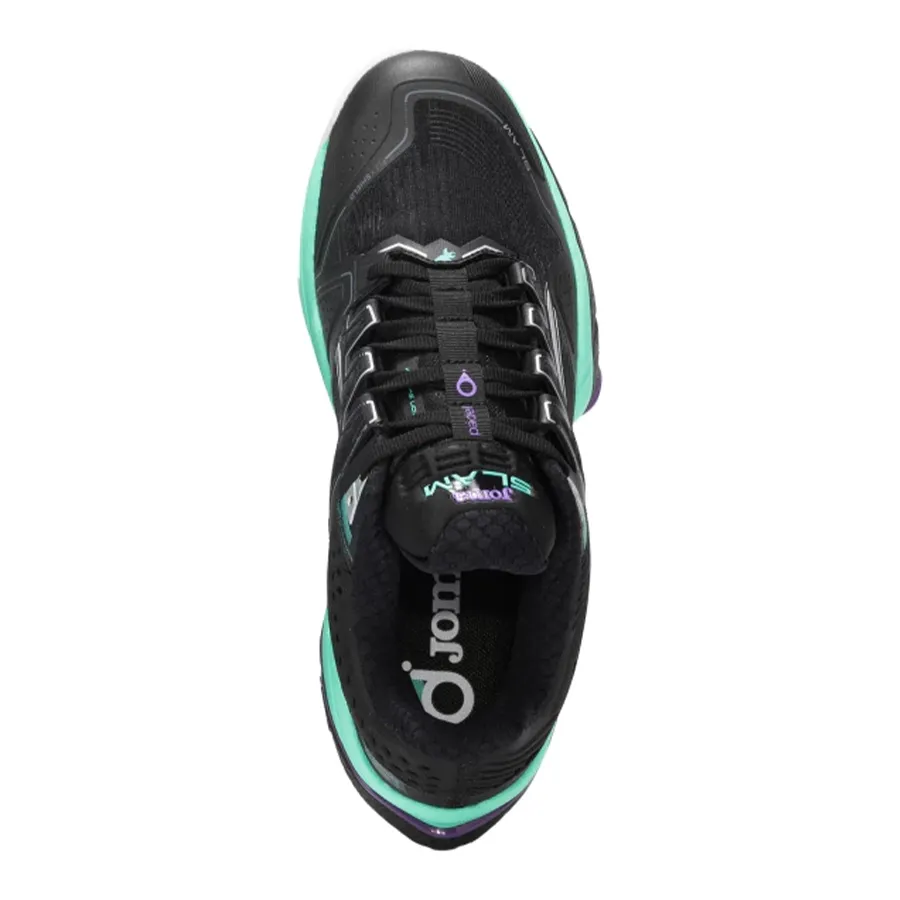 Imagen 2 de 5 de Zapatillas Joma Zapatilla Pádel Slam-NEGRO/VERDE AGUA/PLATA
