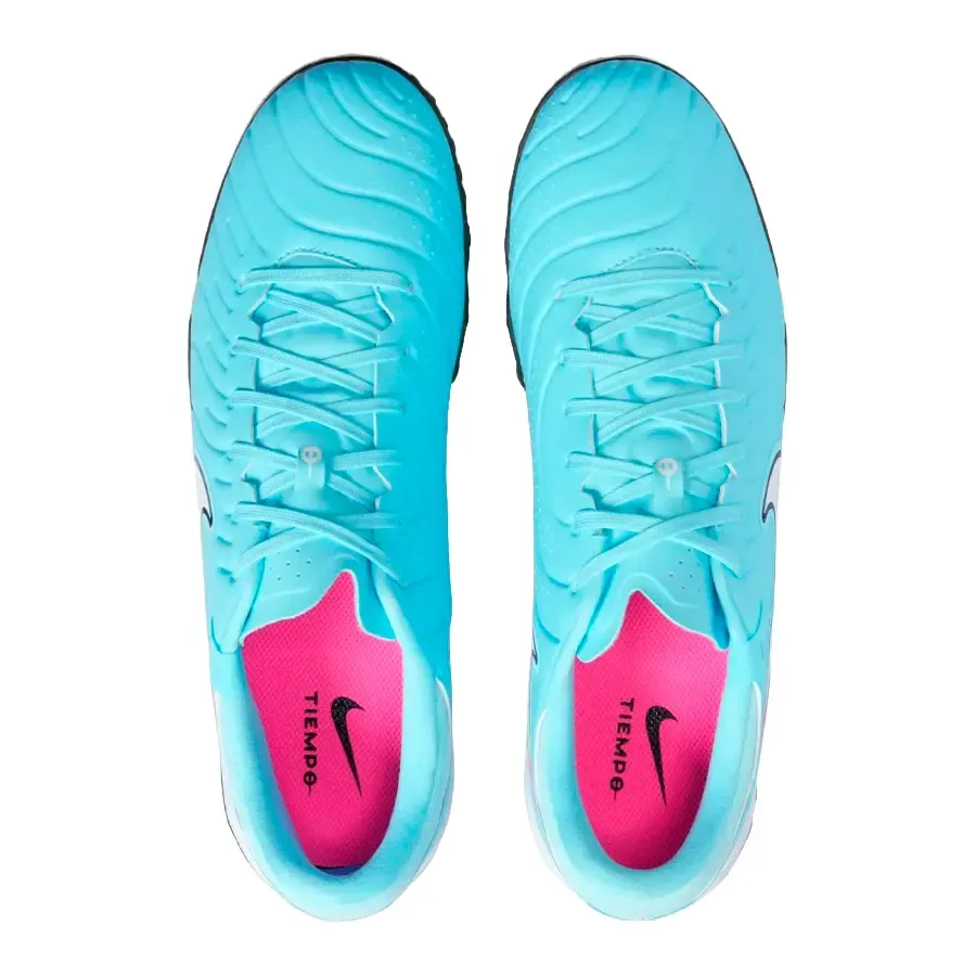Imagen 3 de 7 de Botines Nike Tiempo Legend 10 Academy Tf-TURQUESA/FUCSIA