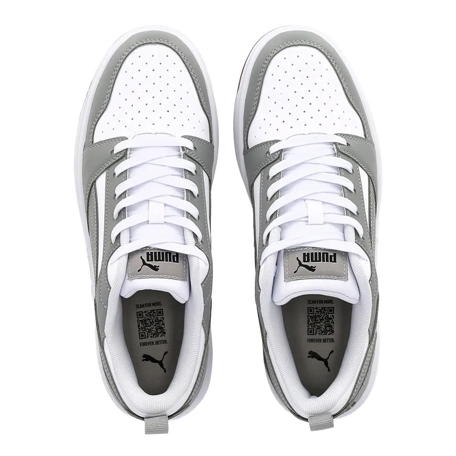 Imagen 3 de 5 de Zapatillas Puma Rebound V6 Low-BLANCO/GRIS