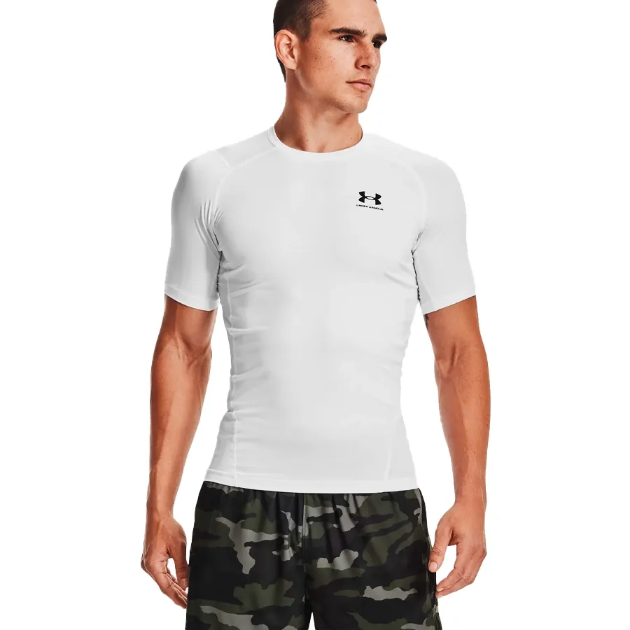 Imagen 2 de 6 de Remera Under Armour Heatgear-BLANCO