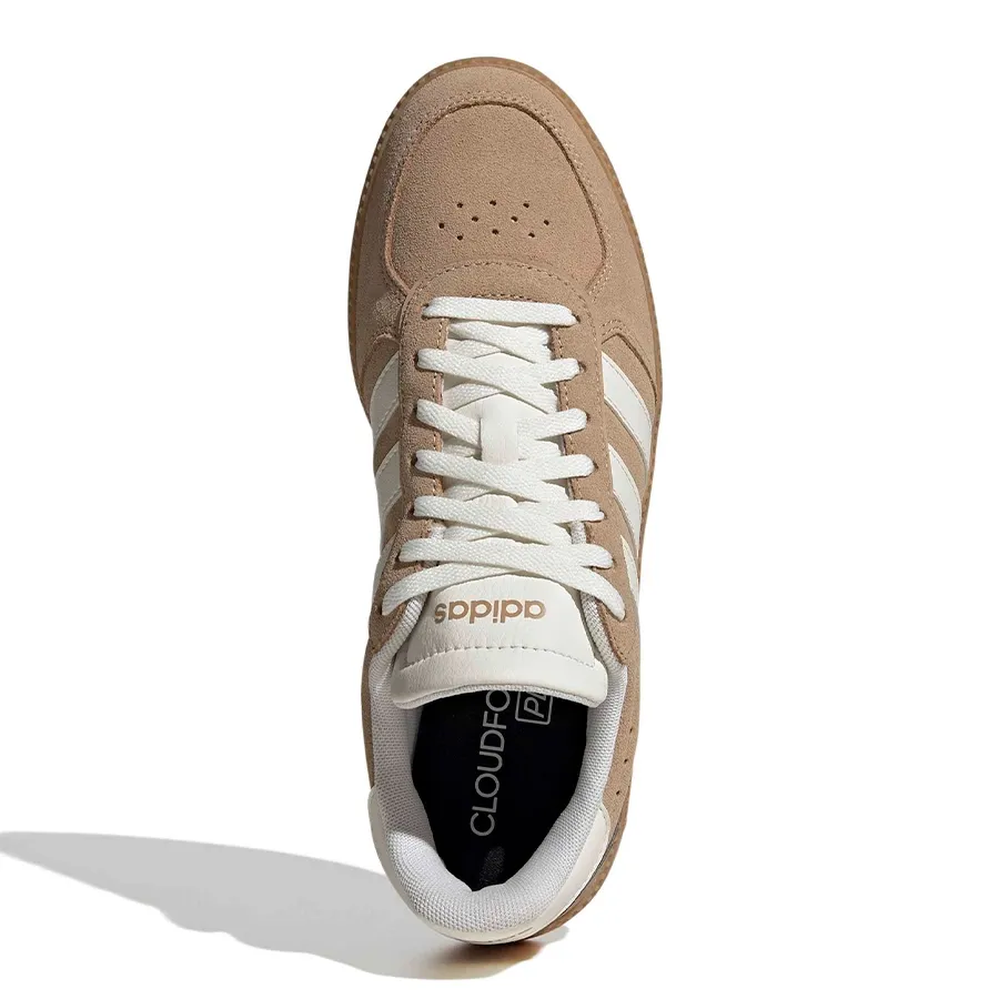 Imagen 3 de 7 de Zapatillas adidas Breaknet Sleek-BEIGE/BLANCO