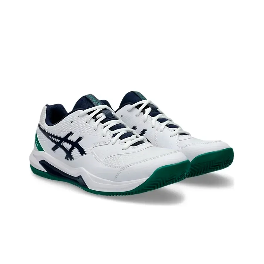 Imagen 1 de 6 de Zapatillas Asics Gel-Dedicate 8 Clay-BLANCO/NEGRO/VERDE