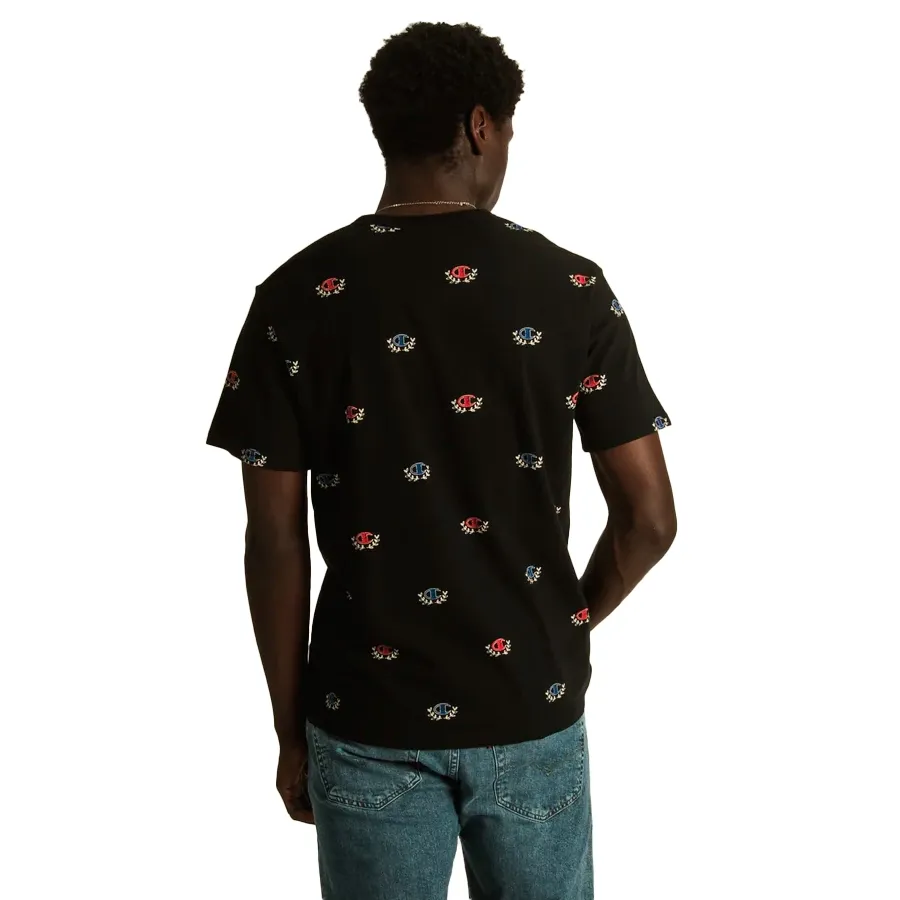Imagen 1 de 2 de Remera Champion Heritage-NEGRO
