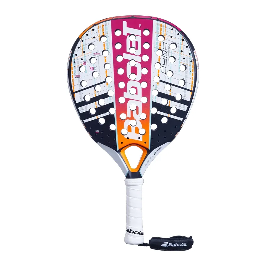 Imagen 0 de 5 de Paleta Babolat Dyna Energy-GRIS/NEGRO/FUCSIA