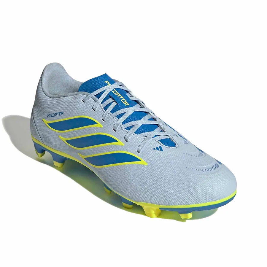Imagen 1 de 7 de Botines adidas Predator Club Fg-AERO/AZUL/AMARILLO FLUOR