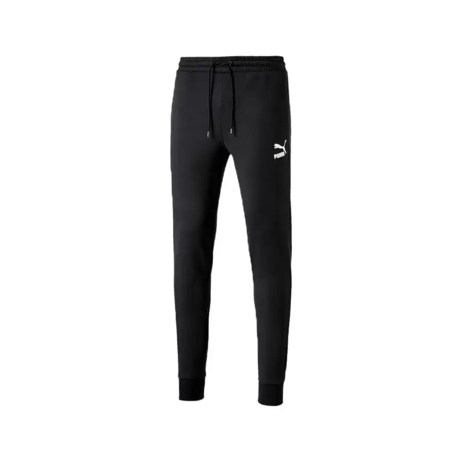 Imagen 1 de 3 de Pantalón Puma Classics Sweat Pants Cuffs-NEGRO/BLANCO