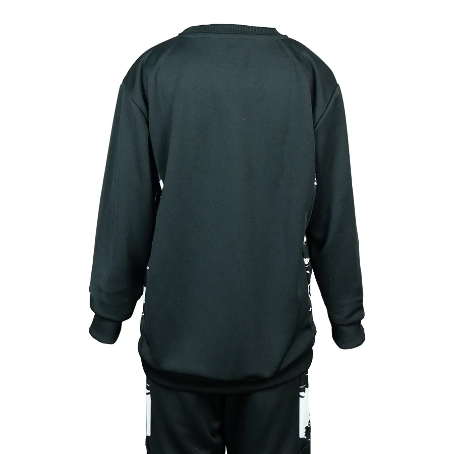 Imagen 1 de 3 de Buzo Mitre Condor II Gimnasia y Esgrima Jr 25-NEGRO/BLANCO