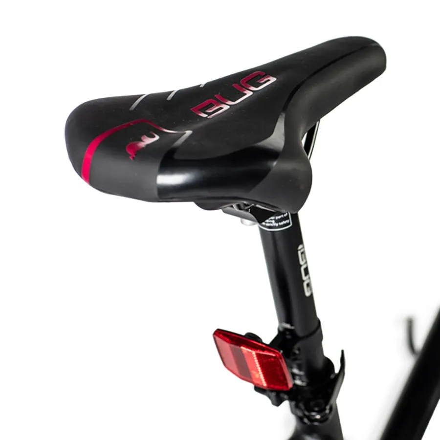 Imagen 2 de 5 de Bicicleta Bug Bikes Lady R27.5 21V Matte-NEGRO/ROSA