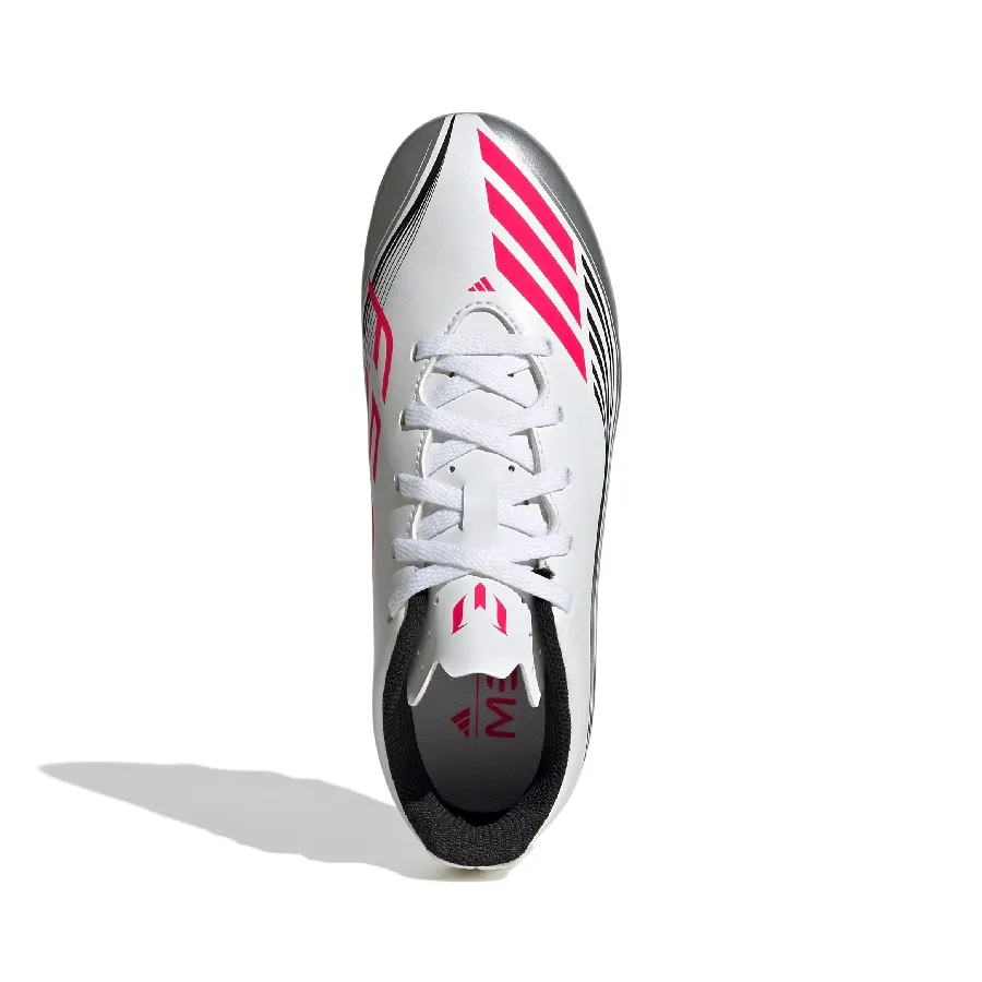 Imagen 2 de 6 de Botines adidas F50 Messi Club Fg-BLANCO/ROJO/PLATA